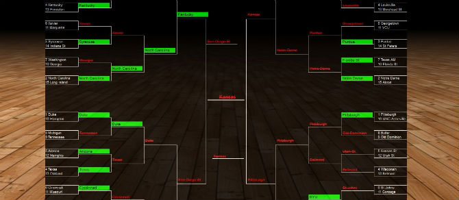 online bracket