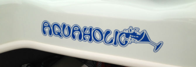 best boat name ever: aquaholic