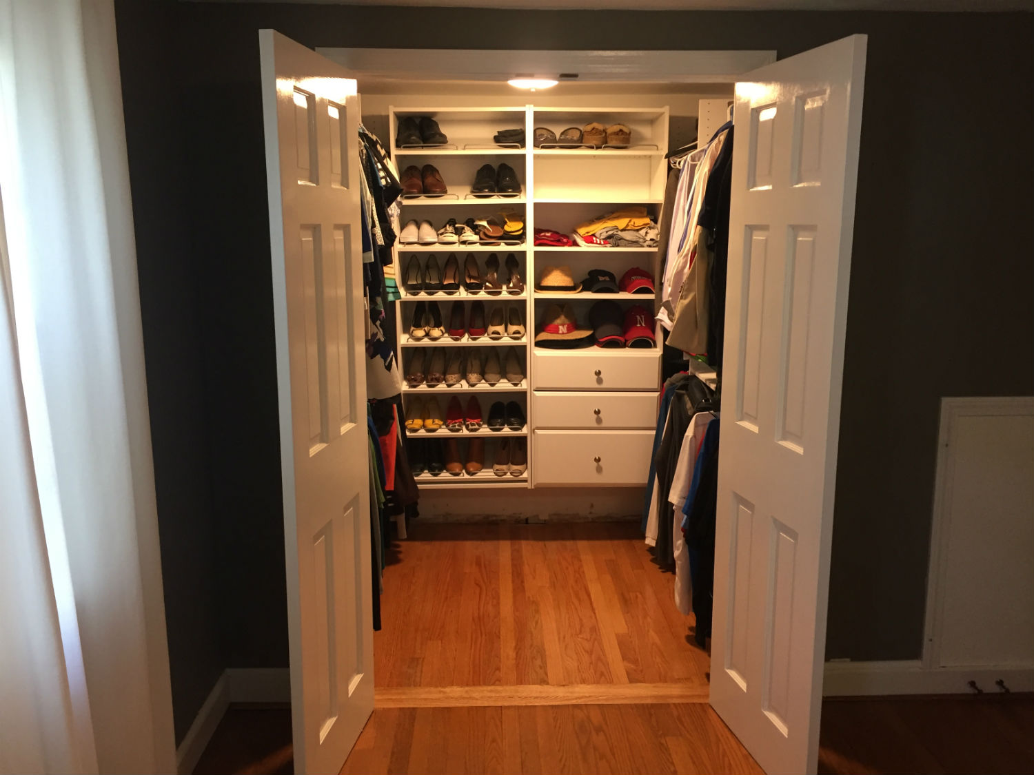 new walk in closet