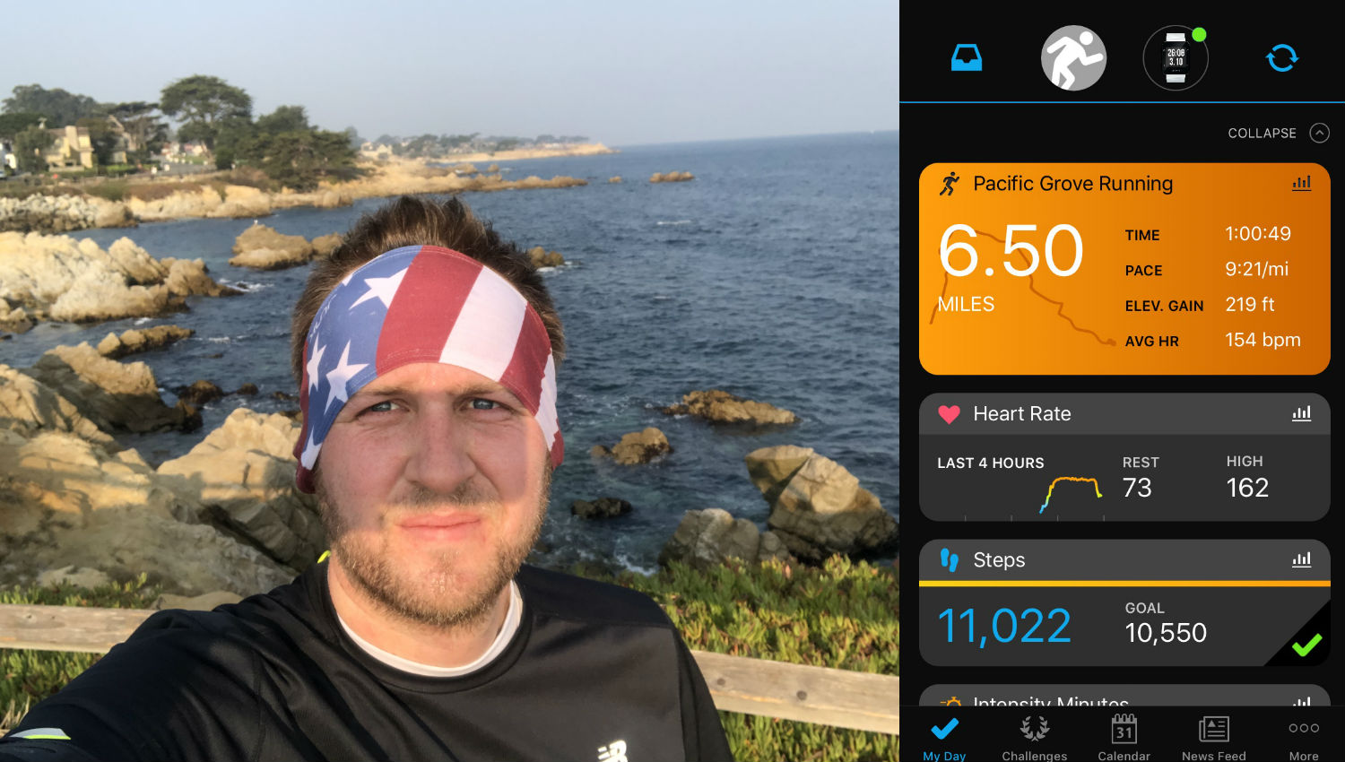 10k time at monterey bay