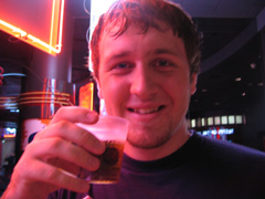 brian drinking pop